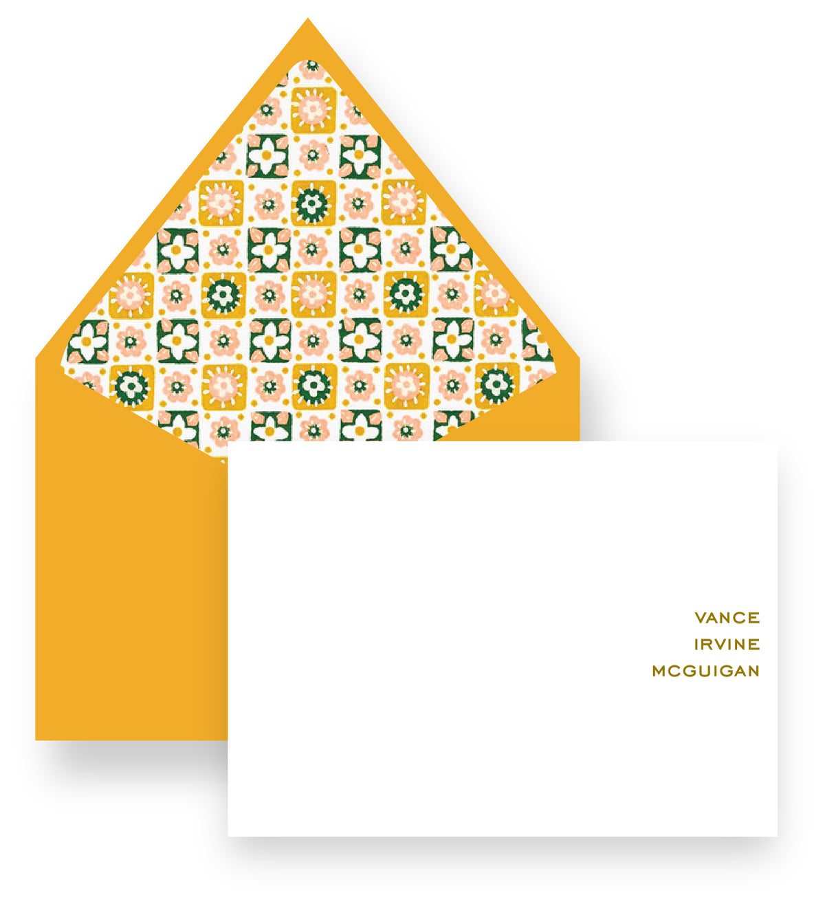 Eleanor Letterpress Note
