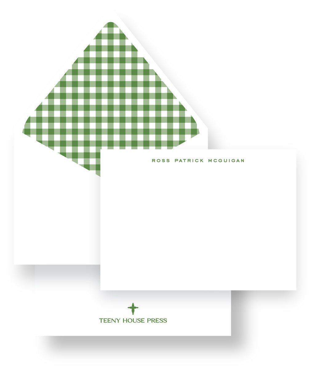 The Lime Plaid Note