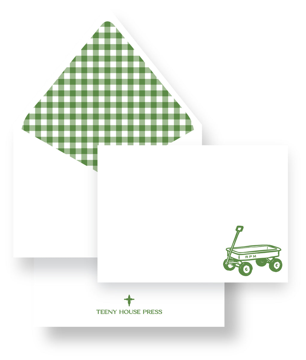 The Lime Plaid Wagon Note