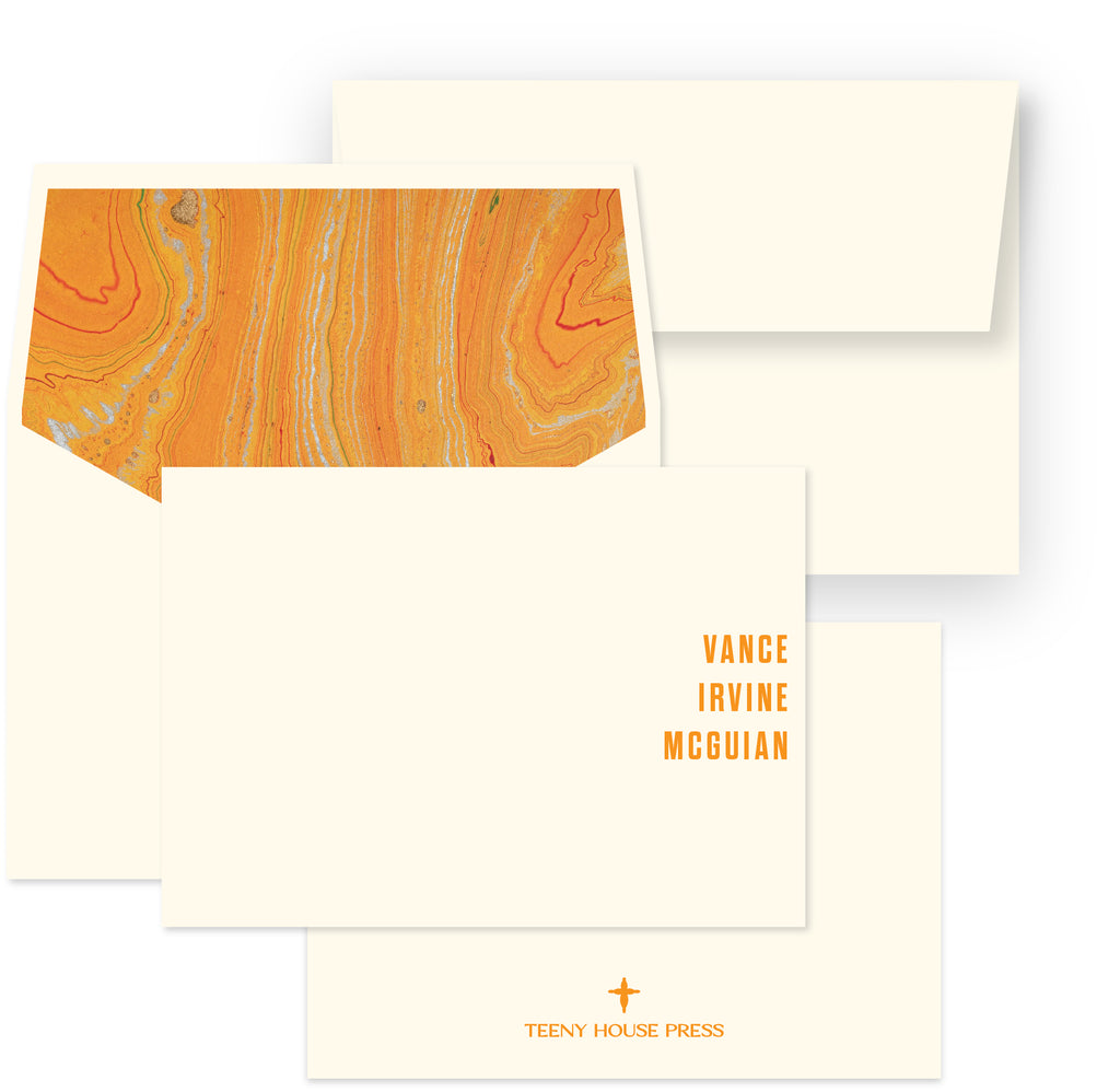 The Orange Marble Note