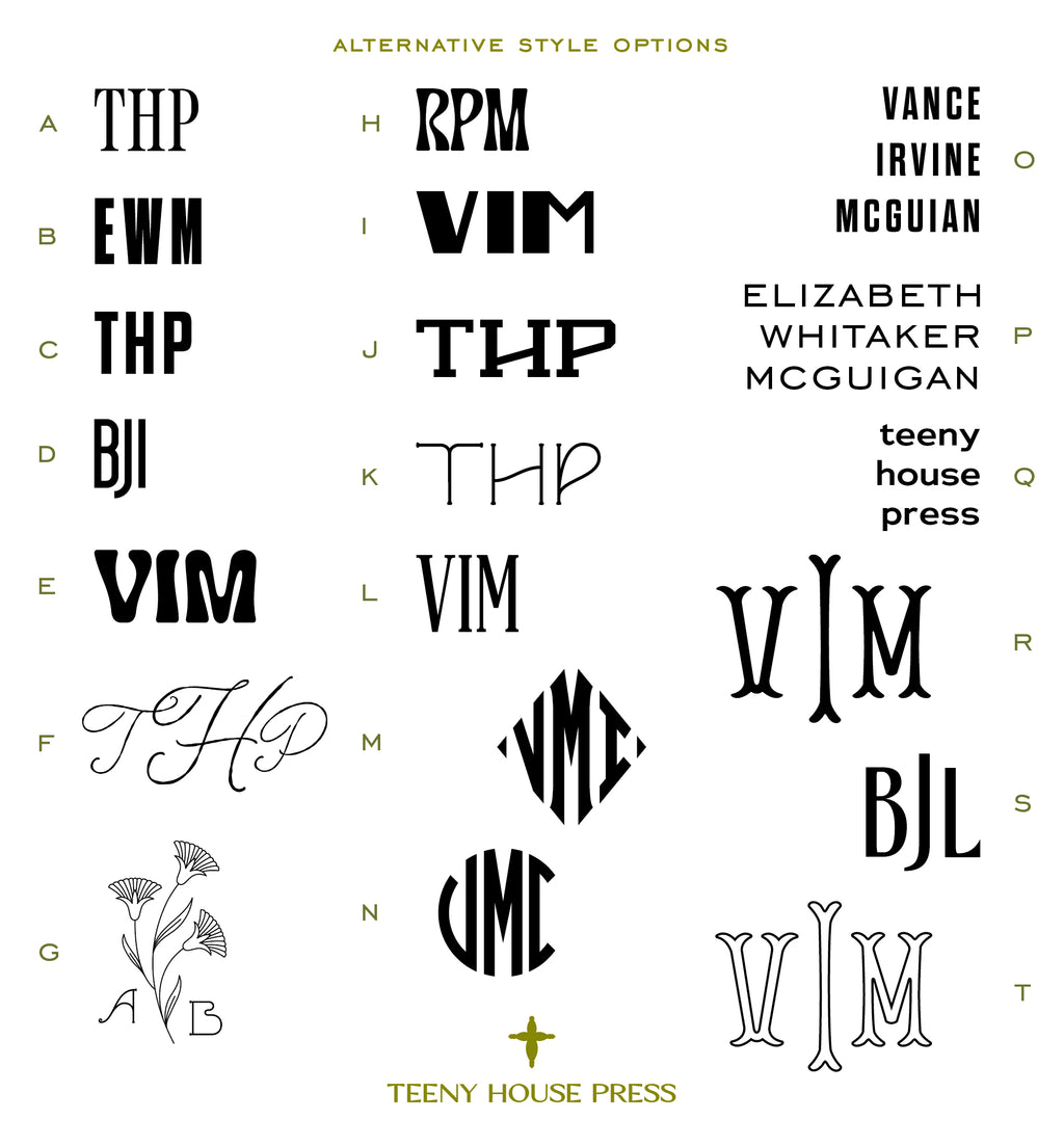 Lula Letterpress Note